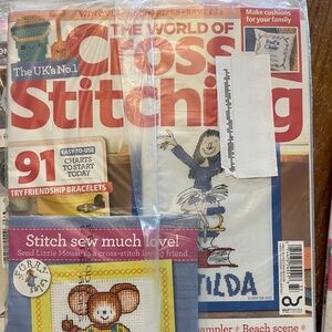 The world of cross stitch magazine